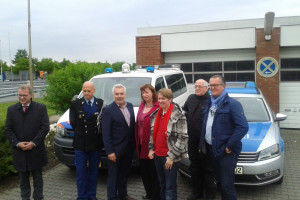 Europese kandidaten op bezoek bij grensoverschrijdende politie