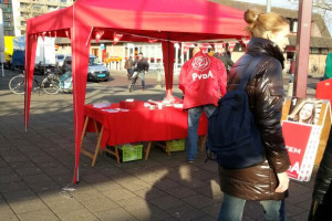 Verkiezingskraam komende week